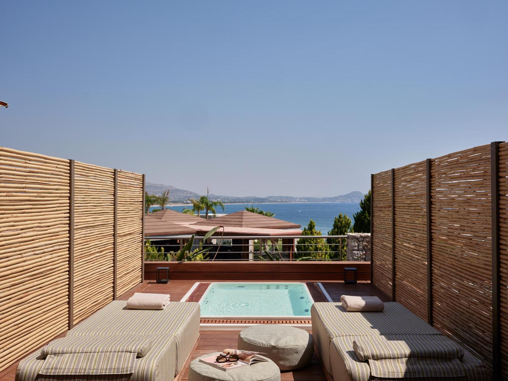 Port Royal Villas&Spa - Adults Only Kolymbia Dış mekan fotoğraf