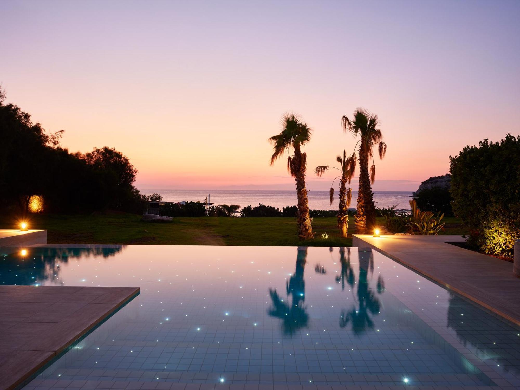 Port Royal Villas&Spa - Adults Only Kolymbia Dış mekan fotoğraf
